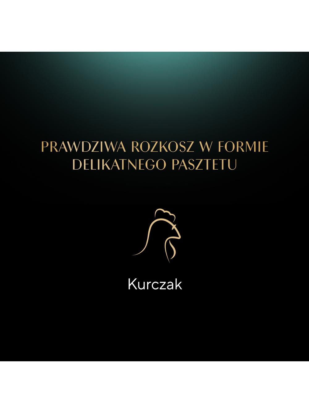 SHEBA Finesse tacka 85 g – mokra karma pełnoporcjowa dla dorosłych kotów, z kurczakiem, w pasztecie
