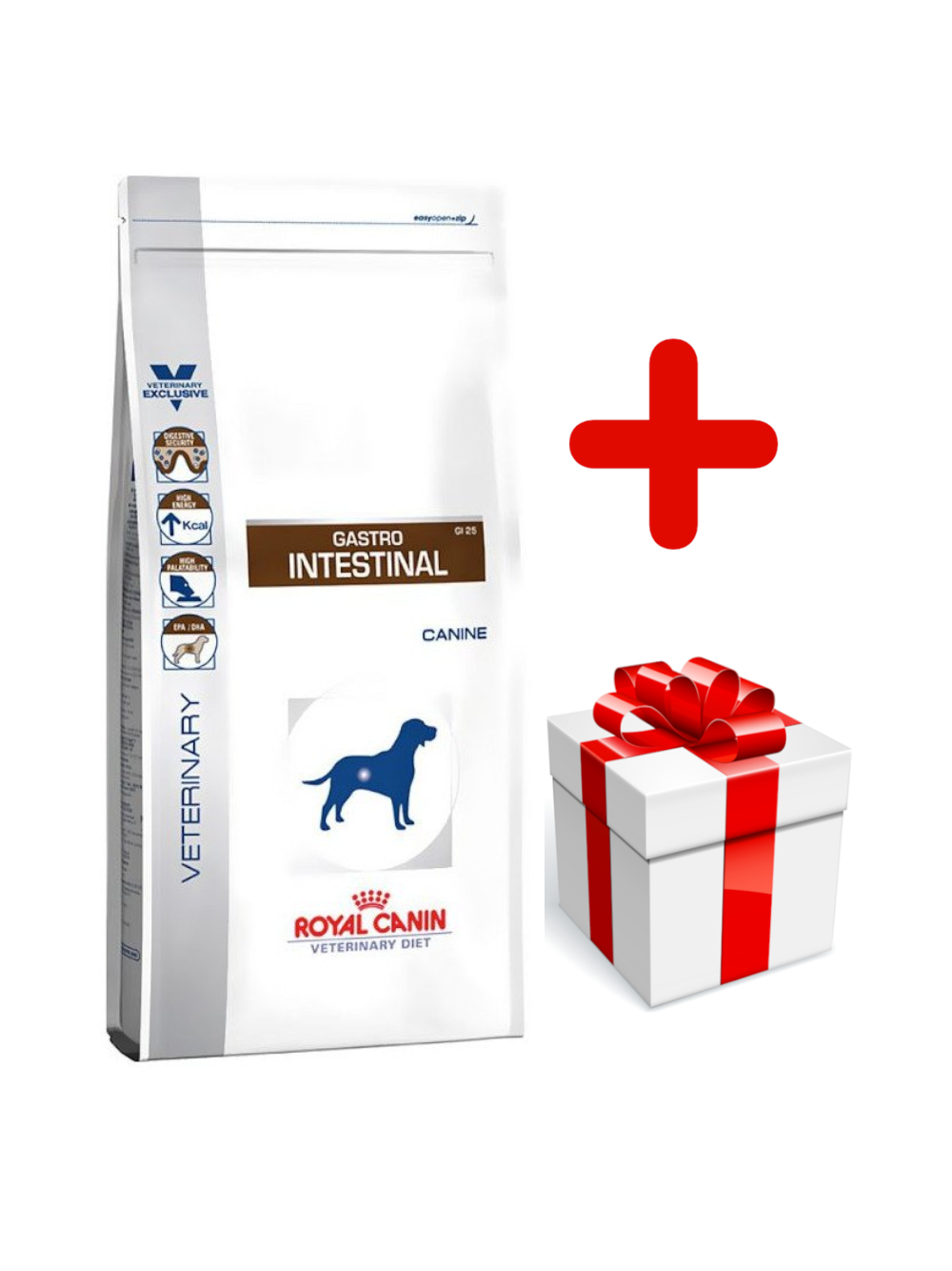 ROYAL CANIN Gastro Intestinal GI25 7,5kg + niespodzianka dla psa GRATIS!