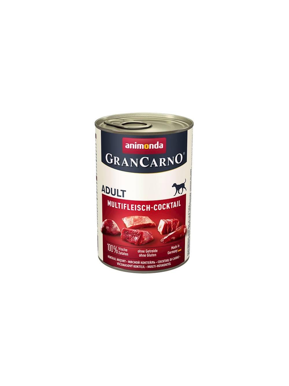 ANIMONDA GranCarno Adult Dog smak: Koktajl mięsny 18x400g