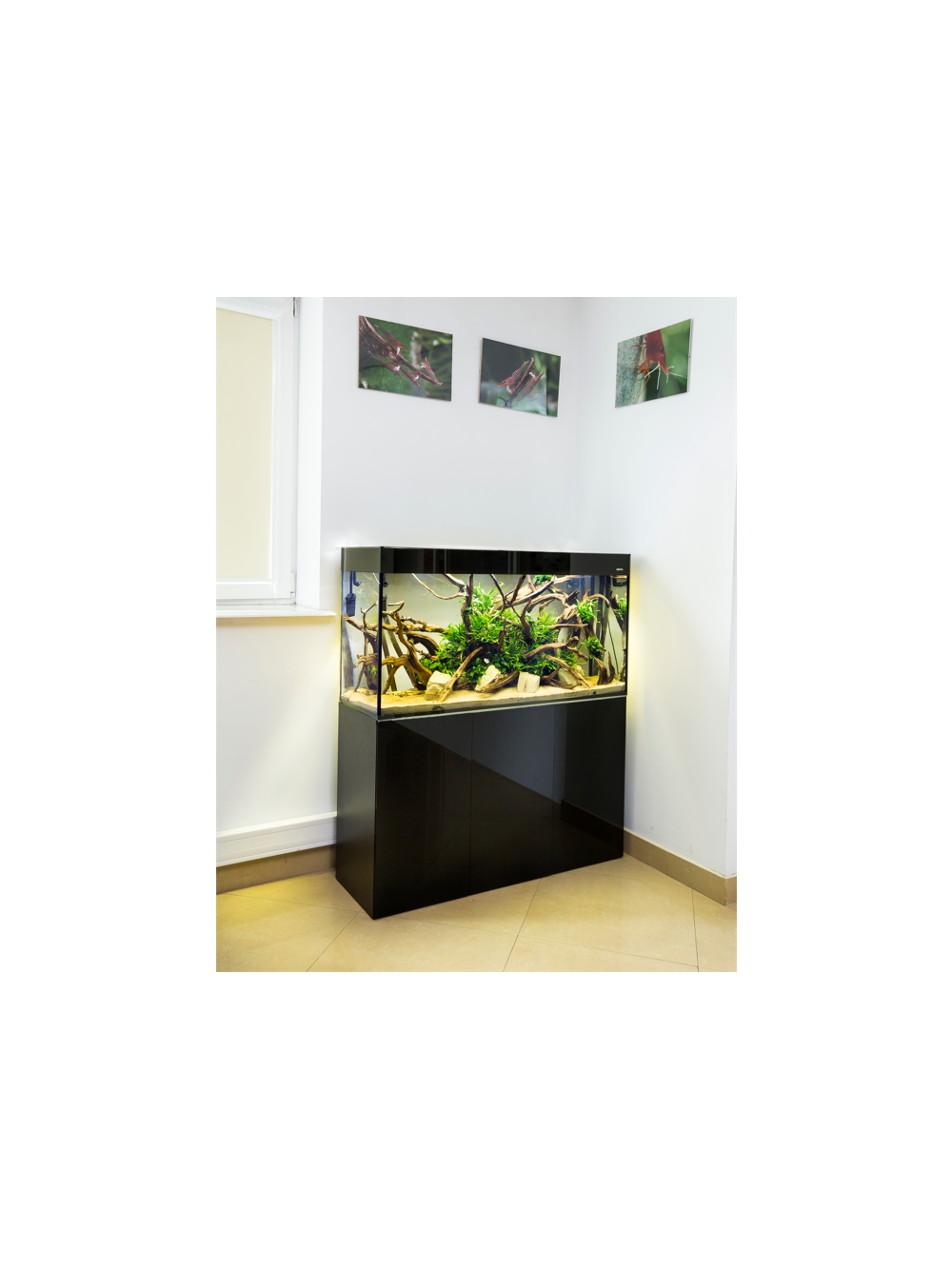 AQUAEL Szafka GLOSSY 100 czarna