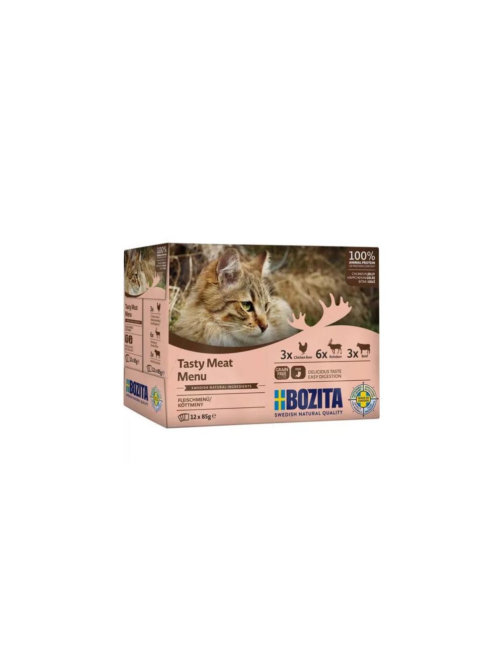 BOZITA Multibox mięsne kawałki w galaretce (12x85g)