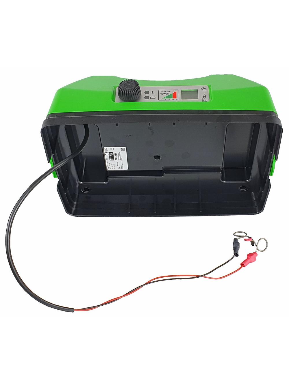 KERBL Elektryzator akumulatorowy TITAN A 8000, dla koni, bydła, dzików, owiec i kóz, 8,0 J