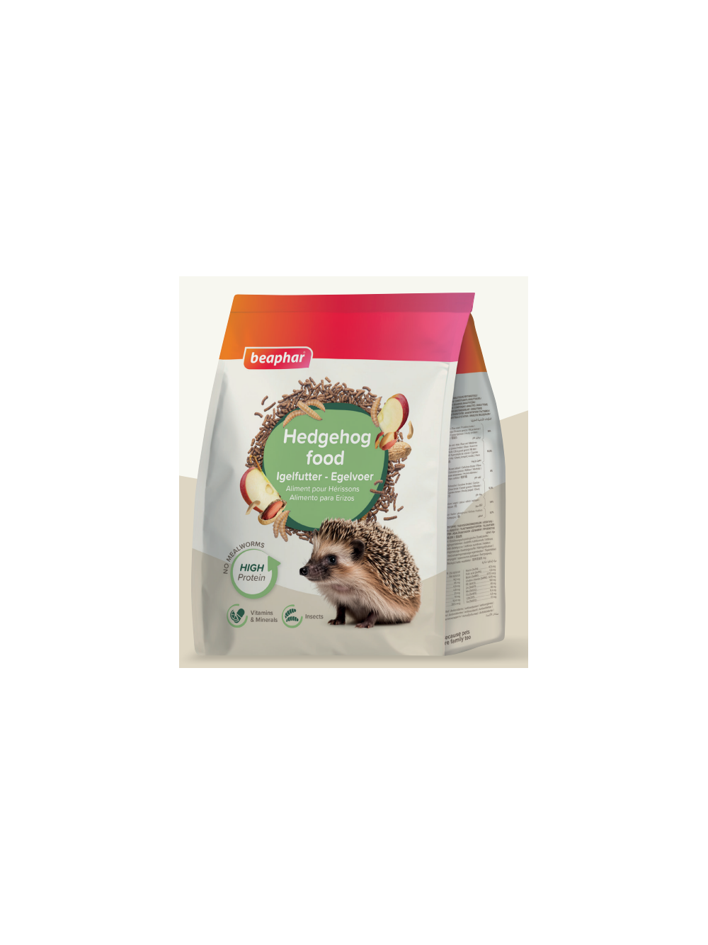 BEAPHAR -  HEDGENHOG kompletna karma dla jeży 1 kg
