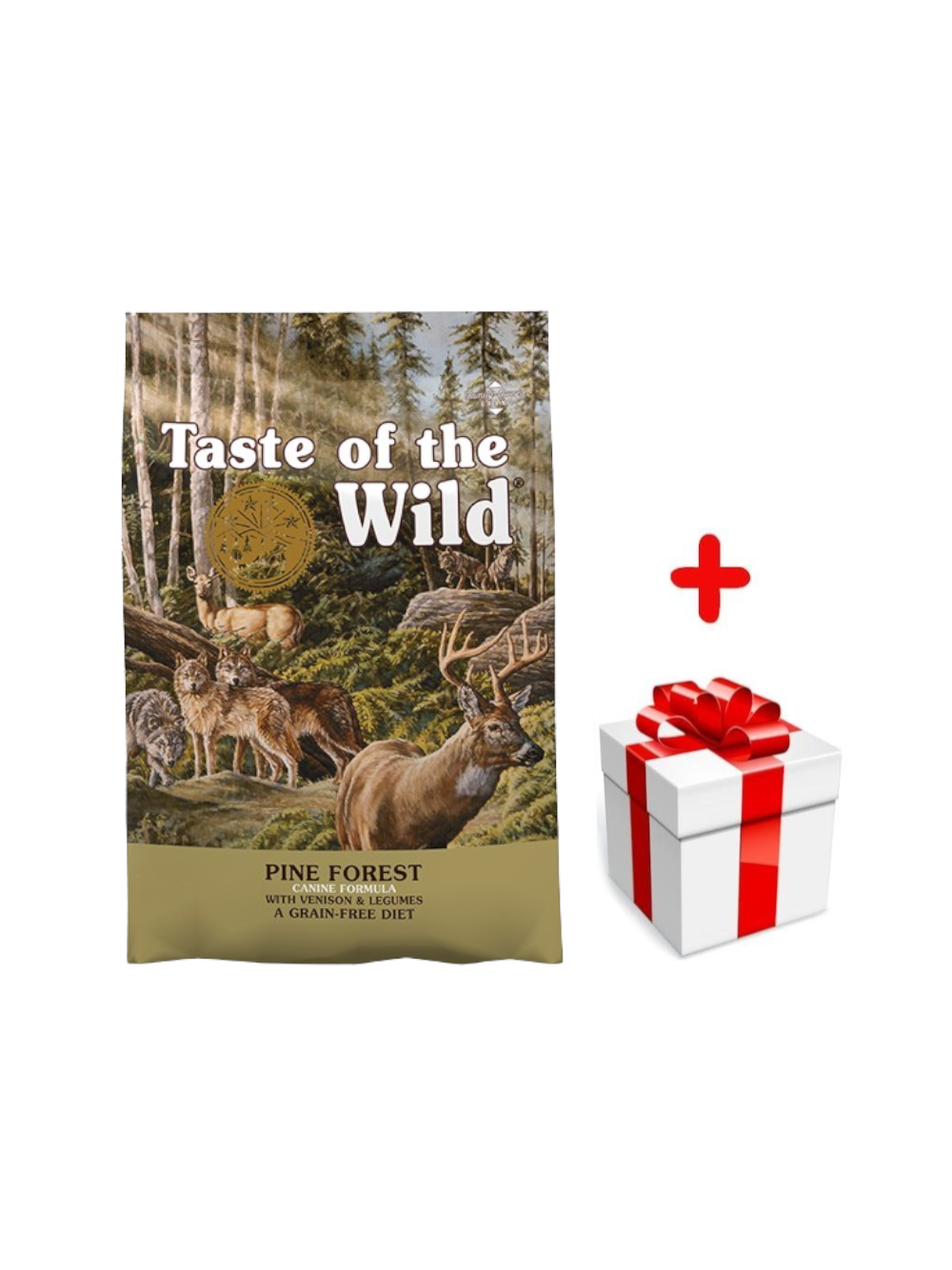 TASTE OF THE WILD Pine Forest 12,2kg + niespodzianka dla psa GRATIS!