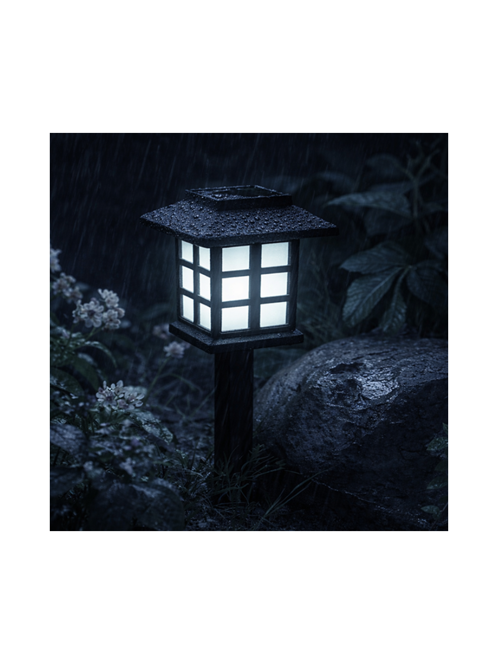 6x lampa ogrodowa solarna