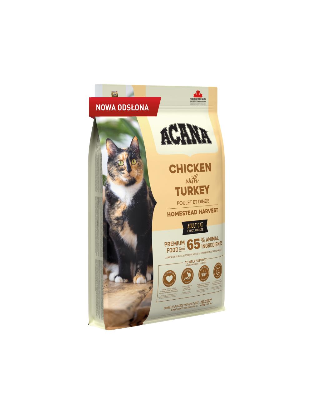 ACANA Homestead Harvest Cat 4,5kg