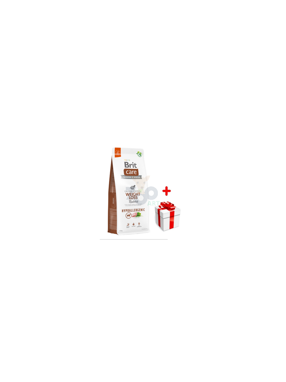 BRIT CARE Dog Hypoallergenic  Weight Loss Rabbit 12kg + niespodzianka dla psa GRATIS!