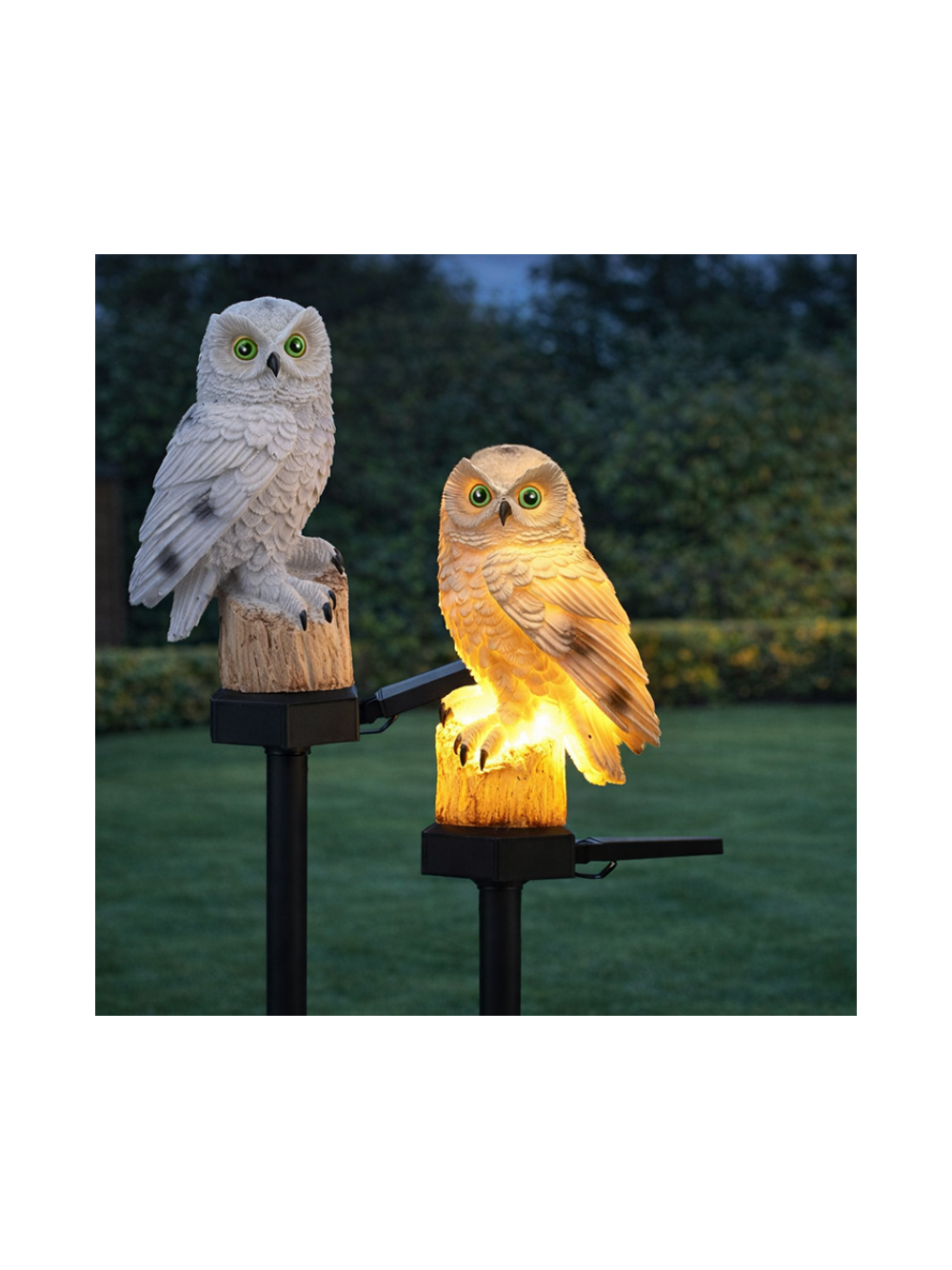 Sowa- lampa ozdobna LED