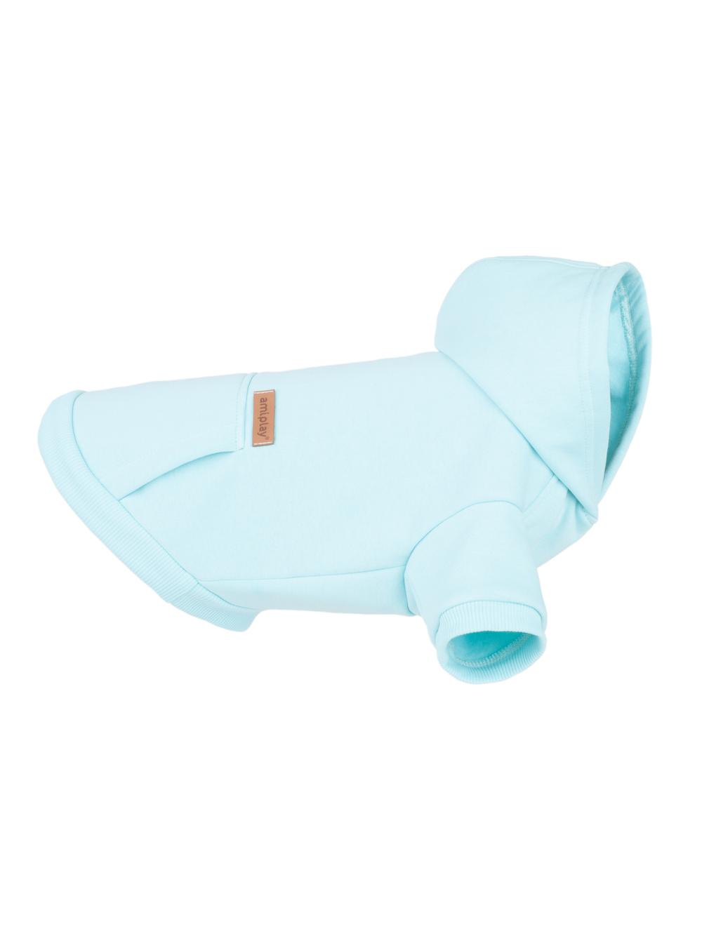 AMIPLAY-Bluza z kapturem Texas 50 cm Cocker Spaniel - niebieska