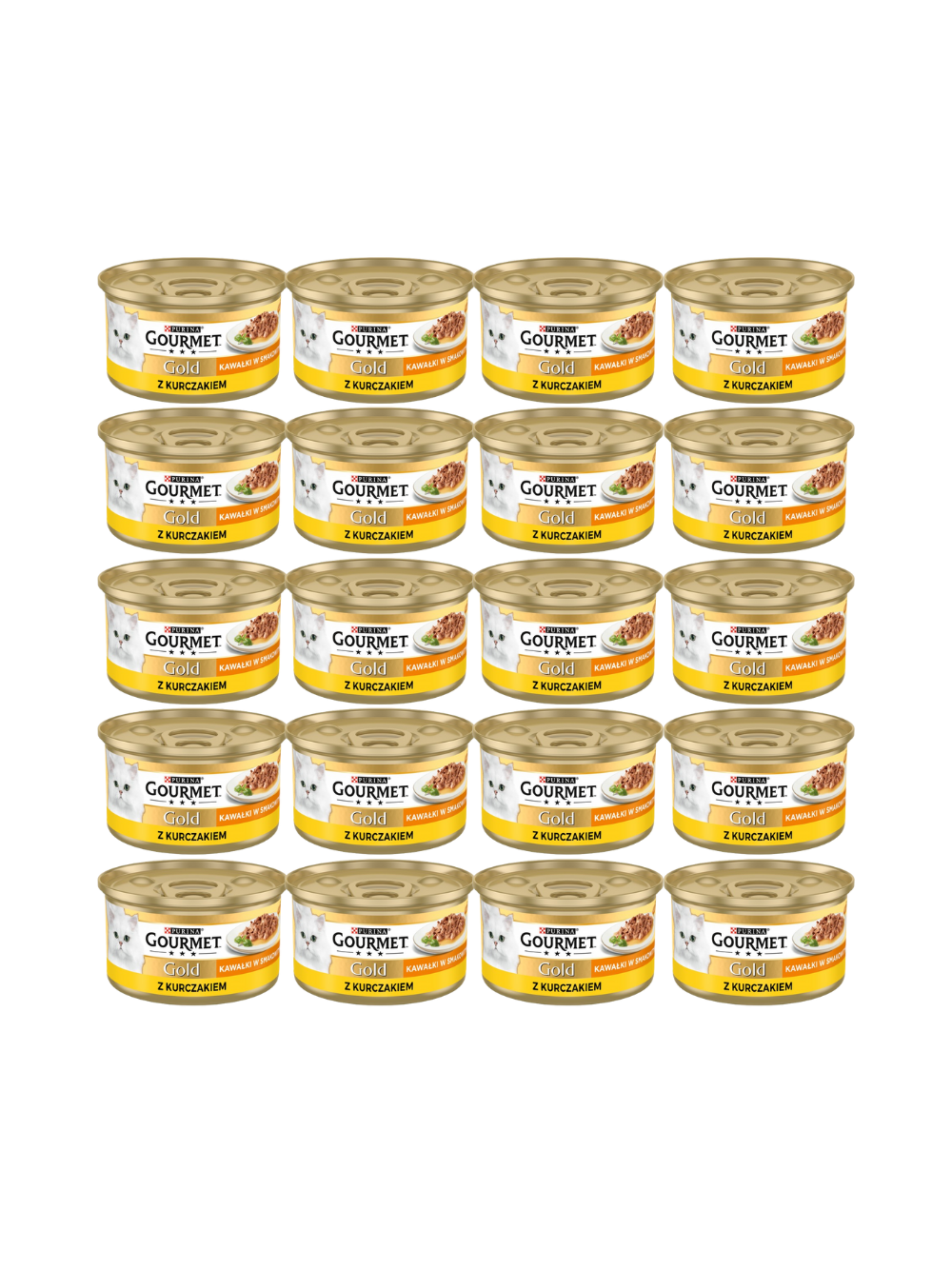Purina Gourmet Gold Sauce Delight z kurczakiem 72x85g