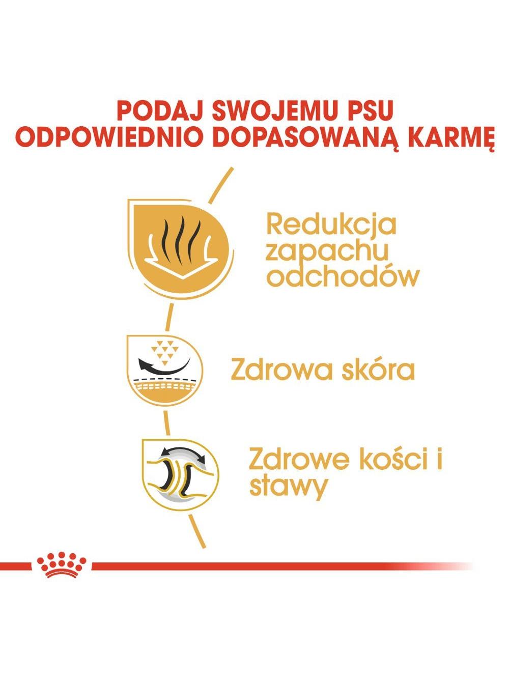 ROYAL CANIN Bulldog Adult 12kg karma sucha dla psów dorosłych rasy bulldog + niespodzianka dla psa GRATIS!