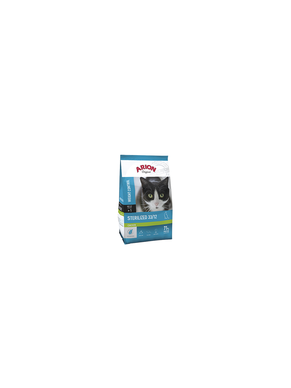 ARION Original Sterilized 33/12 Chicken 2kg