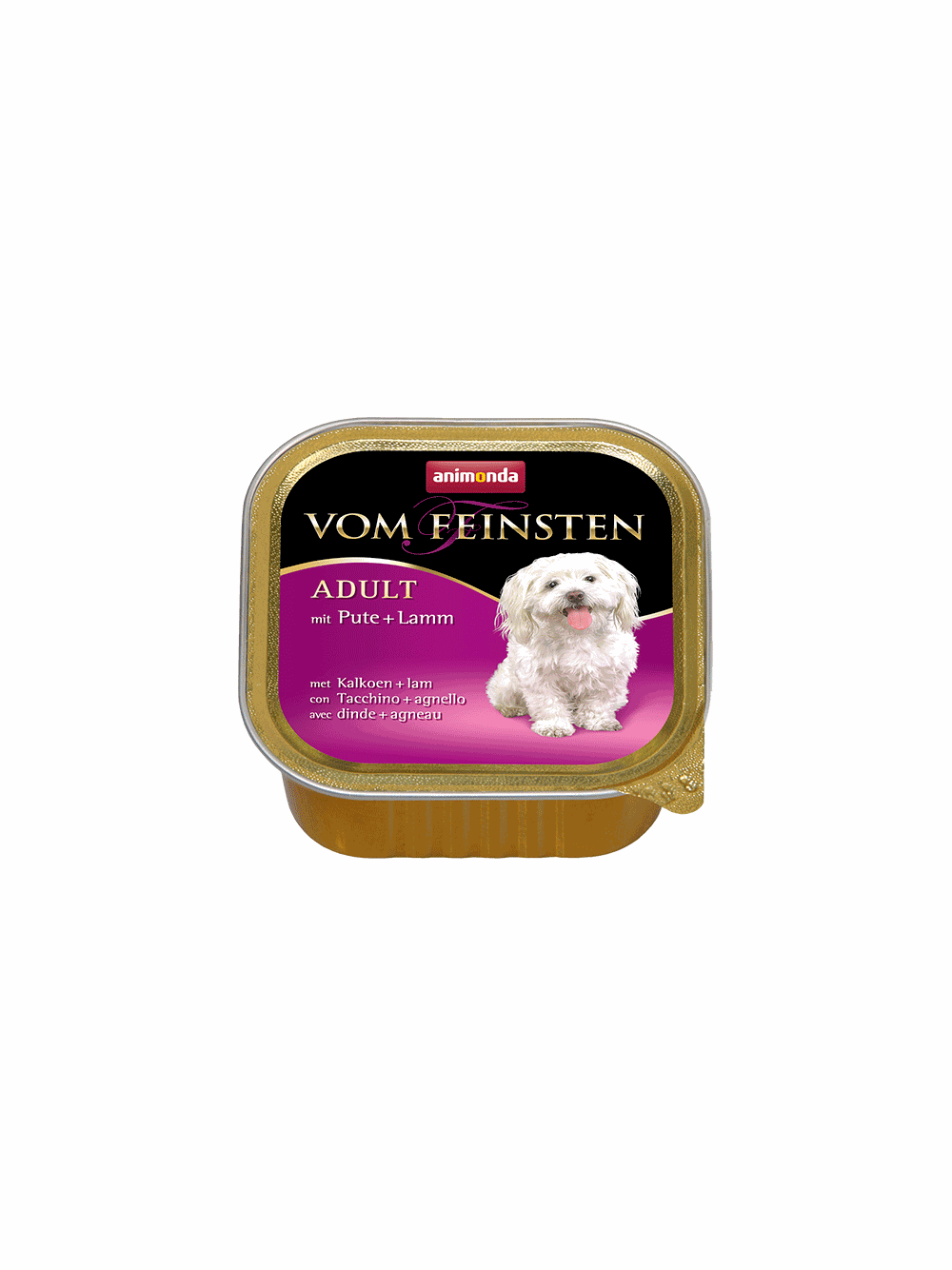 ANIMONDA Dog Vom Feinsten Adult smak: indyk i jagnięcina 6 x 150g