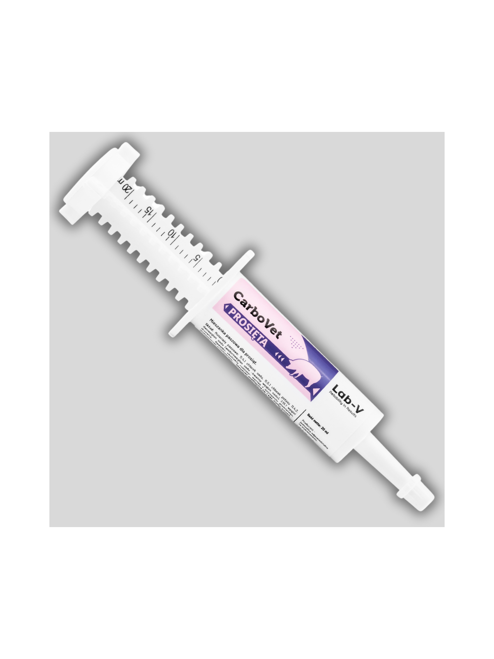 Lab-v CarboVet Prosięta - Preparat stosowany do eliminacji toksyn dla prosiąt 20 ml