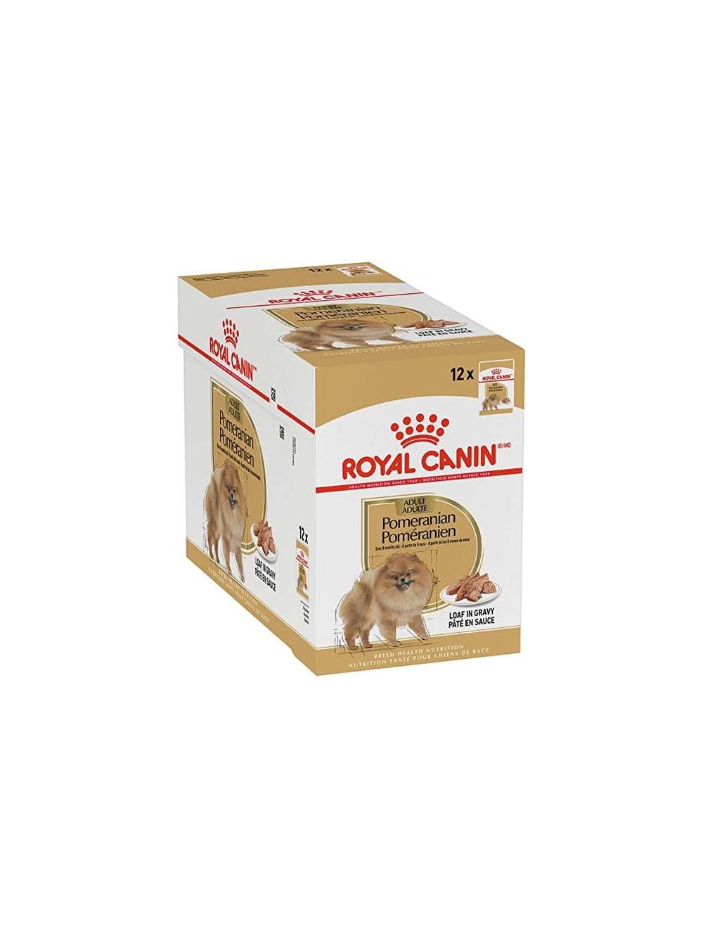 ROYAL CANIN Pomeranian 12x85g karma mokra -pasztet, dla psów dorosłych rasy Pomeranian
