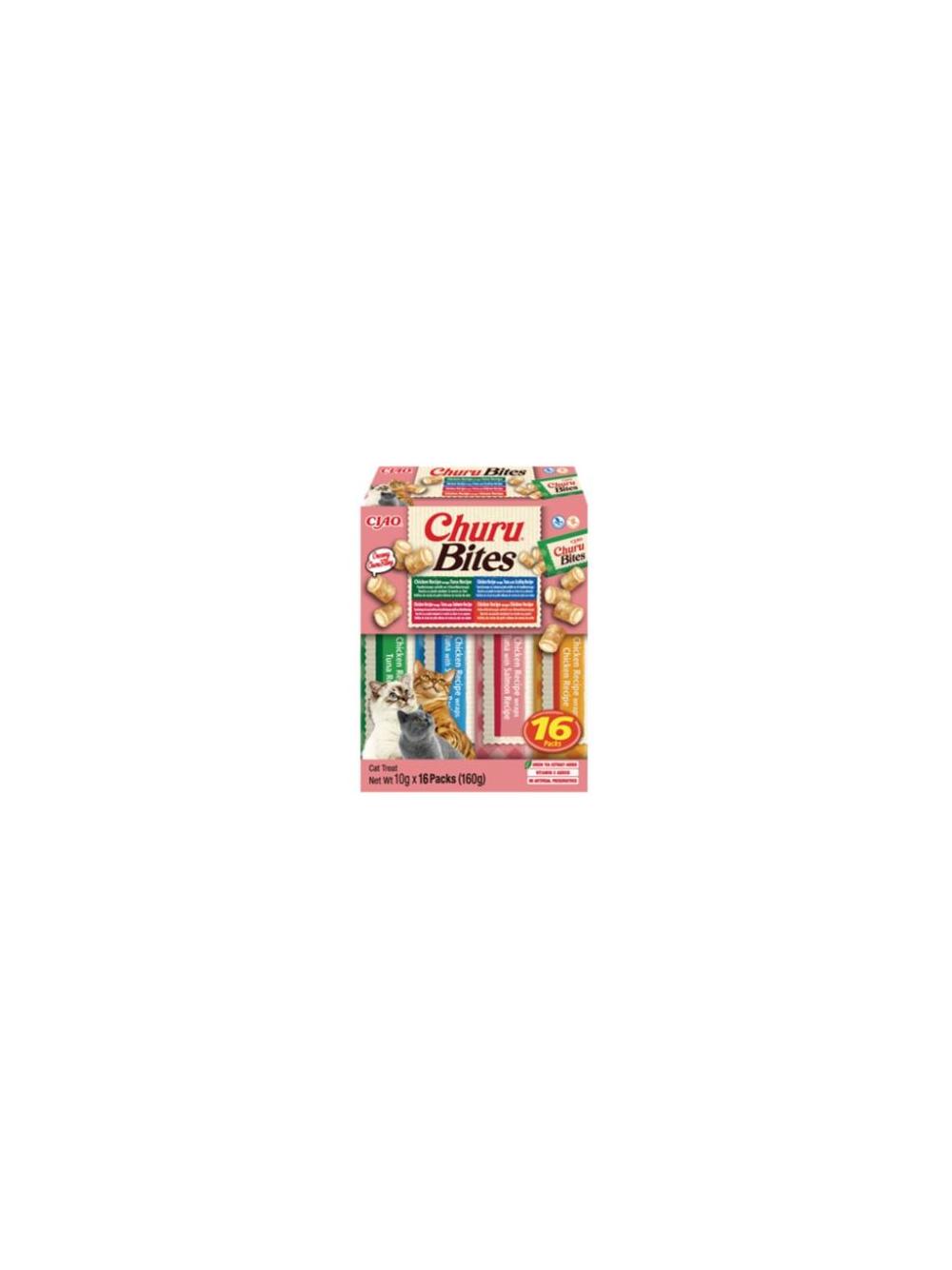 Inaba Cat Churu BITES Chicken Variety 16x10g (160g)