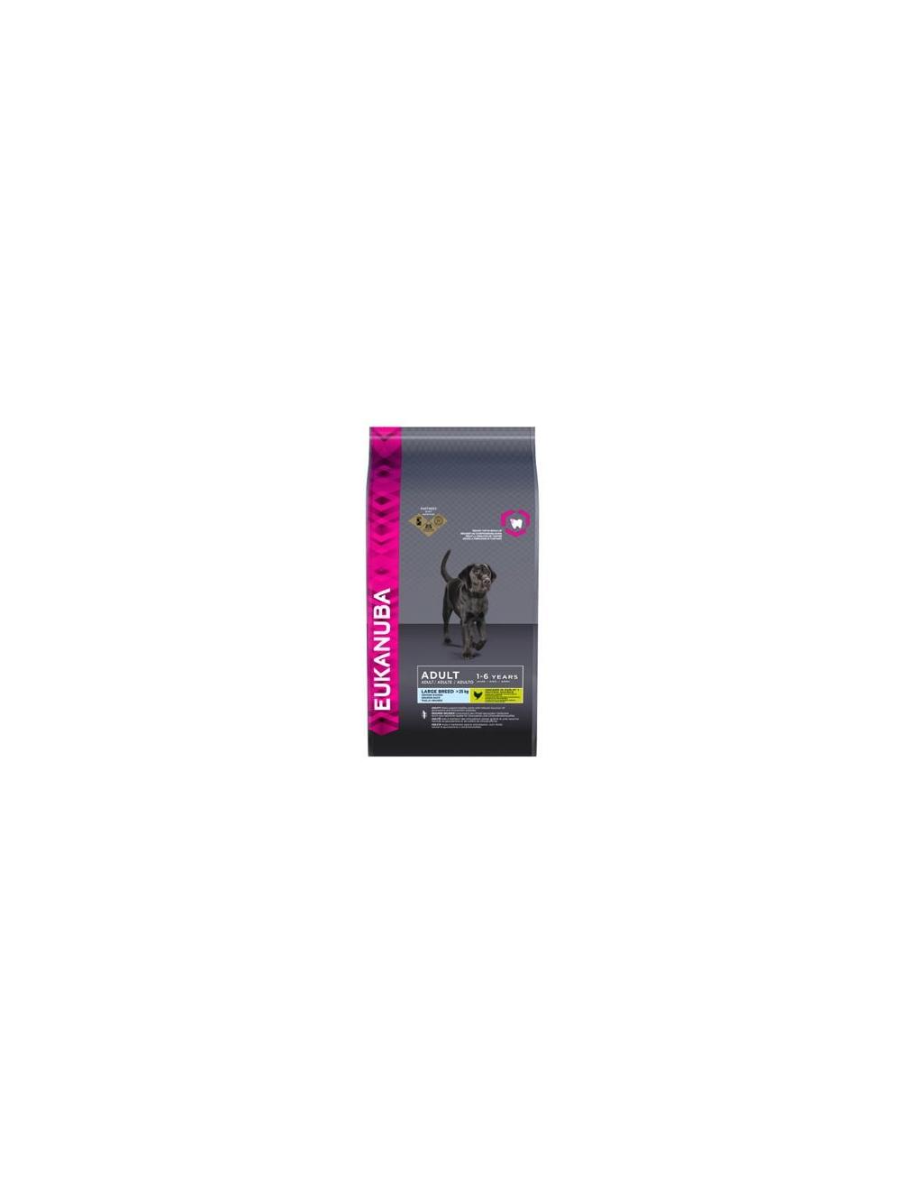 Eukanuba adult large breed chicken 15kg + niespodzianka dla psa GRATIS!