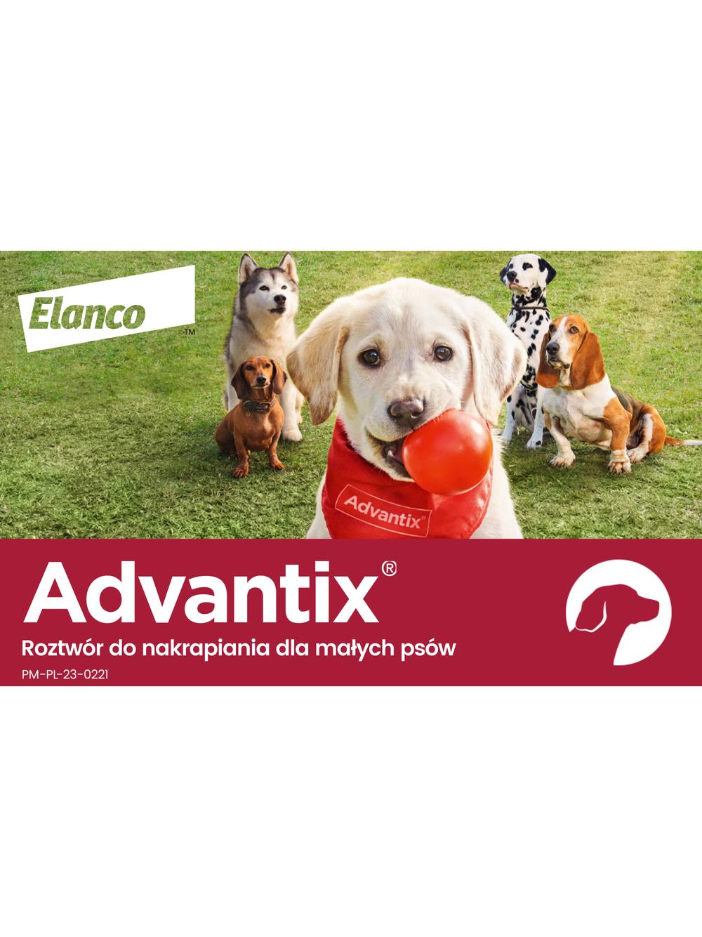 Advantix dla psów 4-10kg (pipeta 1ml)