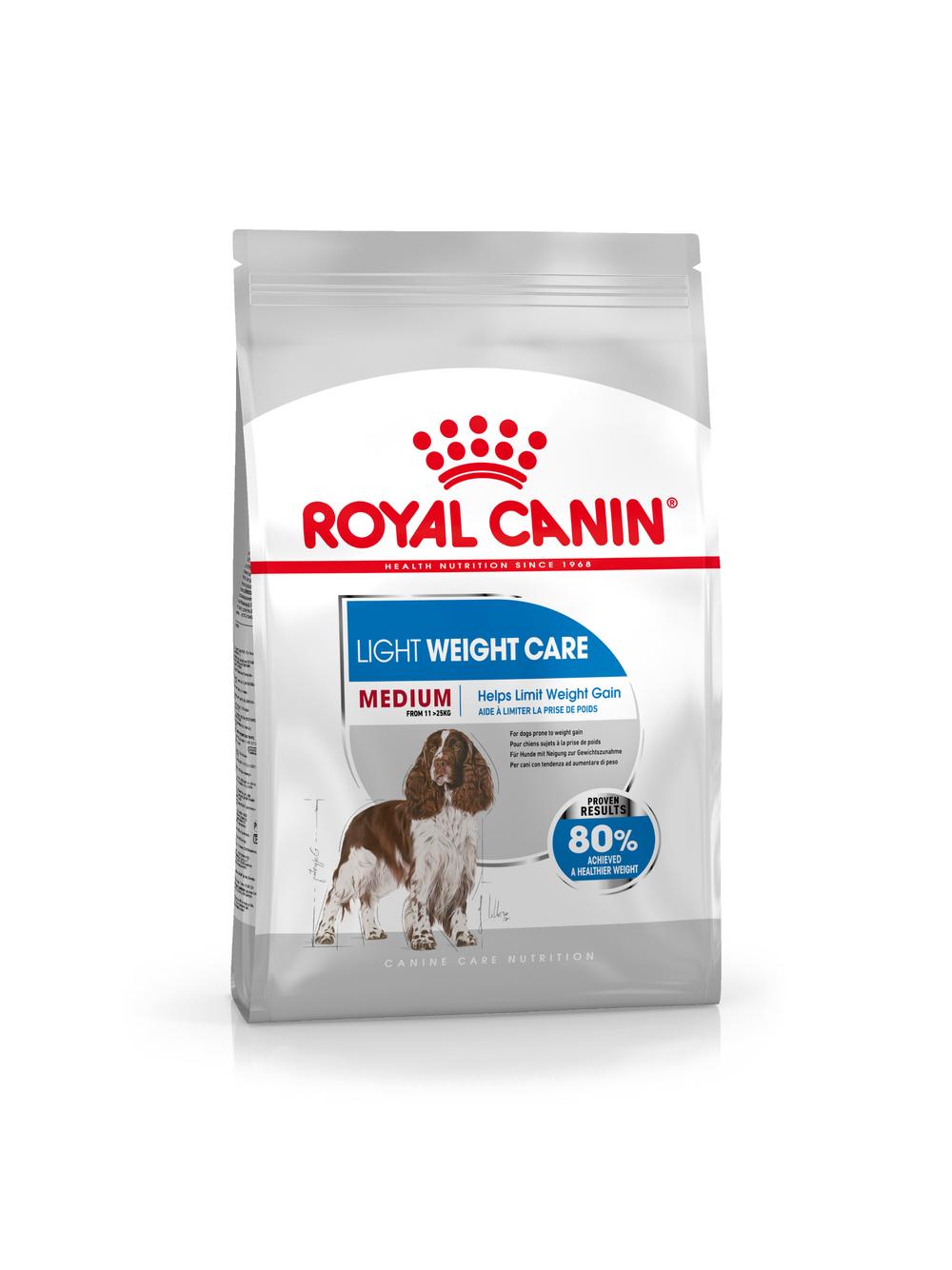 ROYAL CANIN CCN Medium Light Weight Care 12kg karma sucha dla psów dorosłych, ras średnich z tendencją do nadwagi/ Opakowanie uszkodzone (8447)!!!