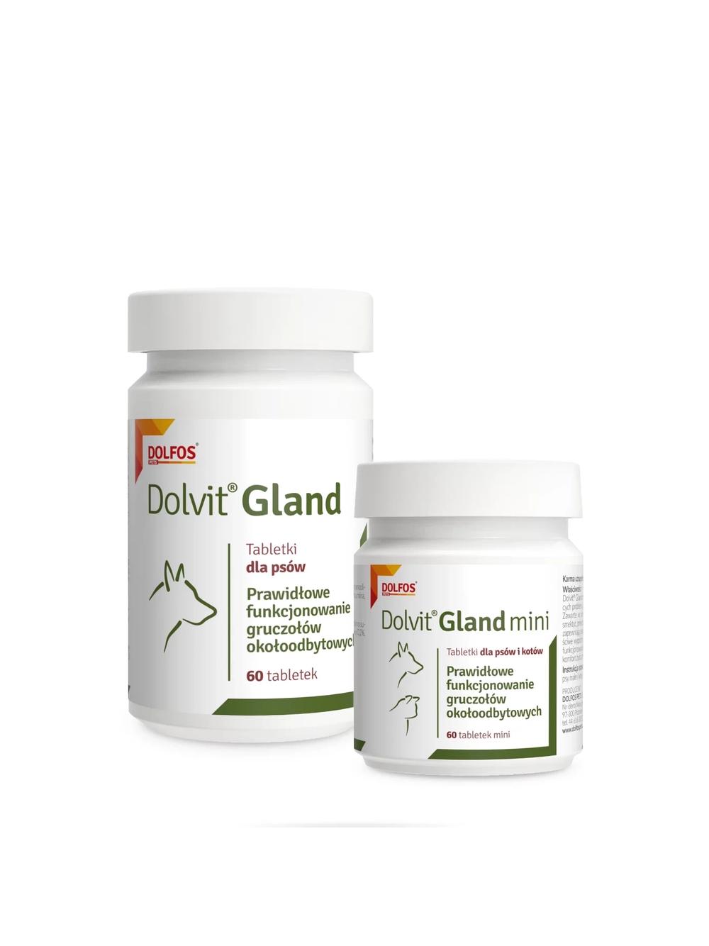 DOLFOS Dolvit Gland na gruczoły okołoodbytowe 2x60tabl.