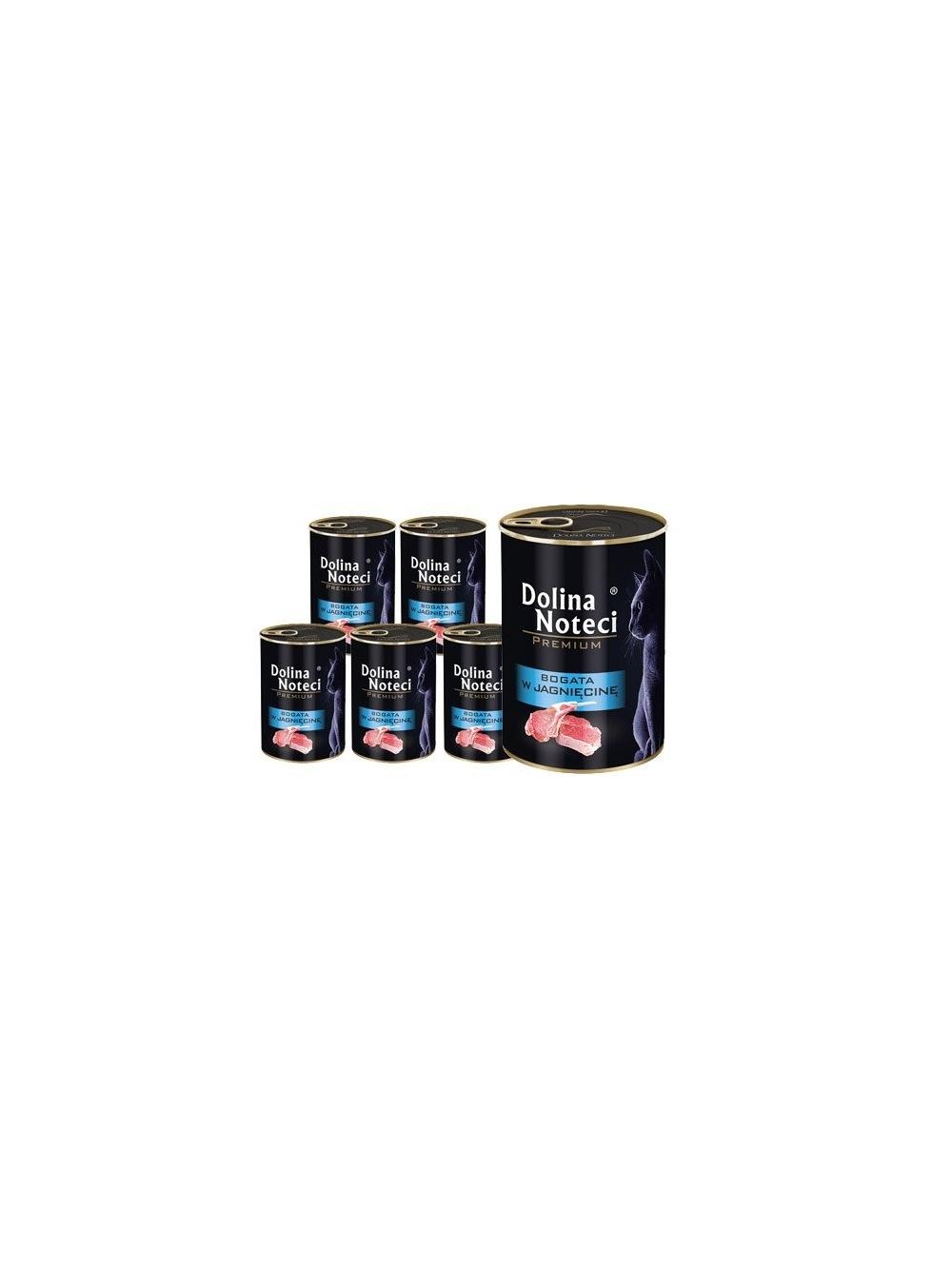 Dolina Noteci Premium dla kota bogata w jagnięcine 12x400g