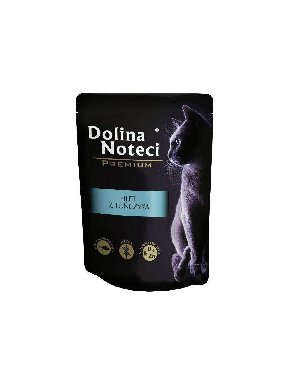 Dolina Noteci Premium filet z tuńczyka dla kotów 85g