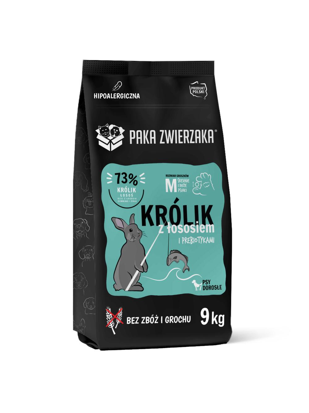 Paka Zwierzaka  9kg Seven’th Heaven-Królik z łososiem 9kg