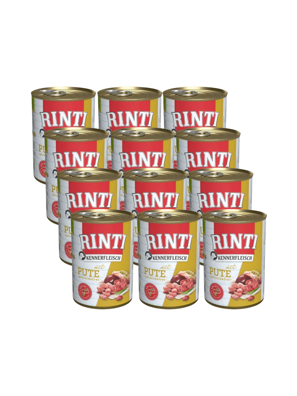 Rinti Kennerfleisch Pute karma mokra dla psa - indyk 12x400g