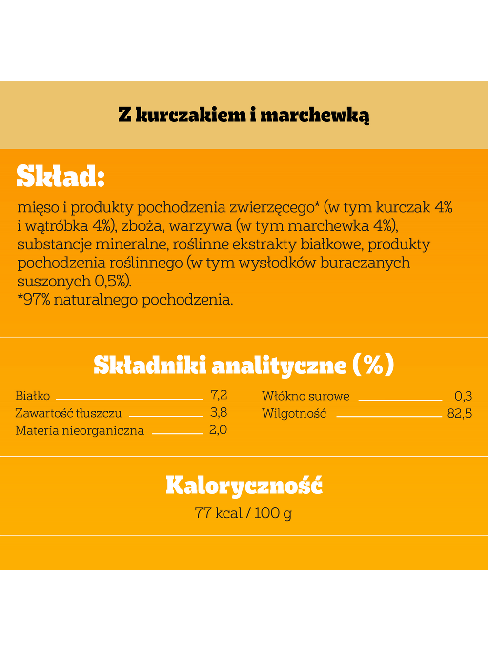 PEDIGREE Adult mokra karma pełnoporcjowa dla dorosłych psów, z kurczakiem i marchewką w galaretce 12x400g