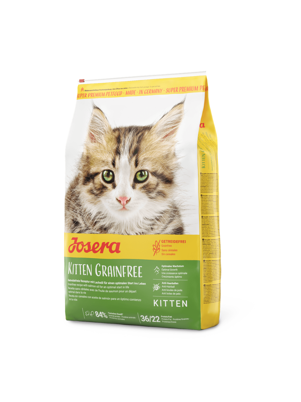 JOSERA Kitten Grainfree 10kg/Opakowanie uszkodzone (4030,4462)!!