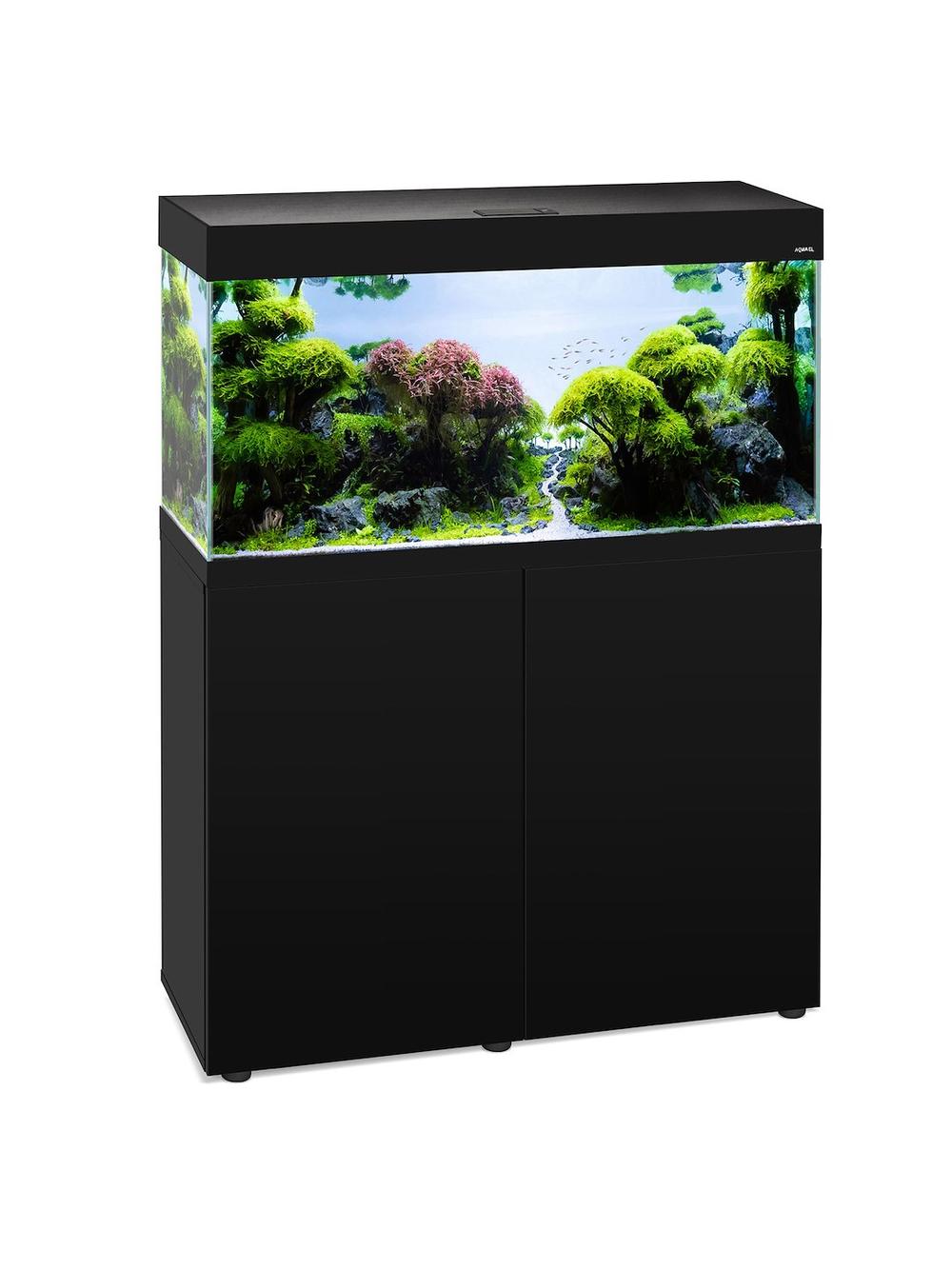 AQUAEL ZESTAW OPTISET 200 CZARNY 2.0+SZAFKA