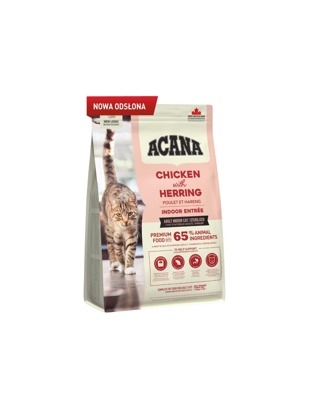 ACANA Indoor Entree Cat 1,8kg