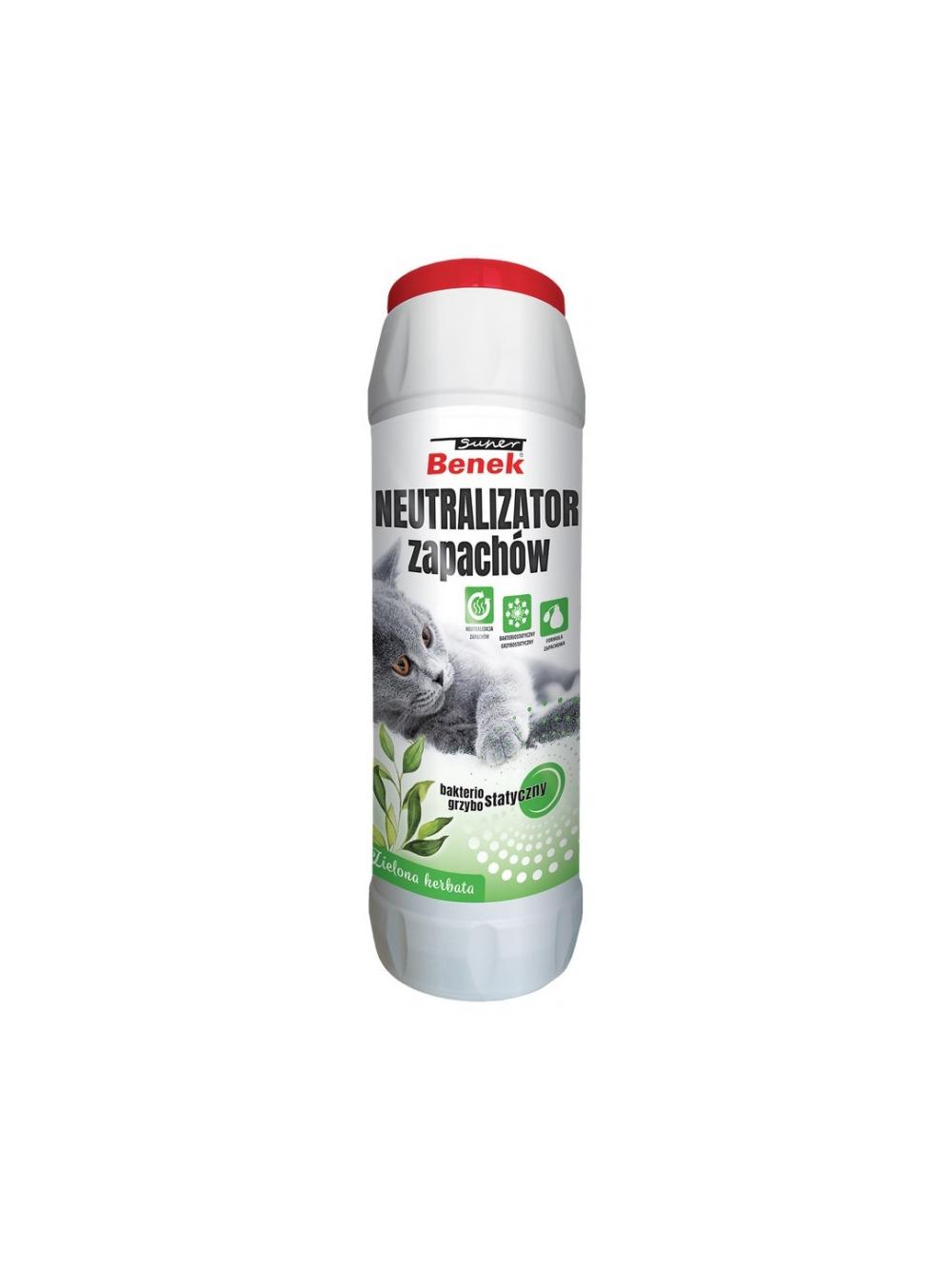SUPER BENEK Neutralizator zielona herbata - tuba 500g