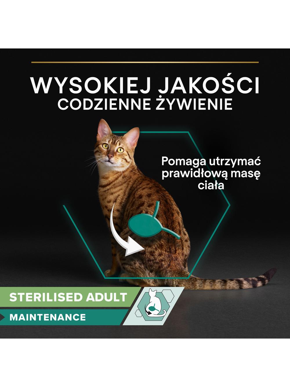 Purina Pro Plan Sterilised z wołowiną dla kota 12x85g