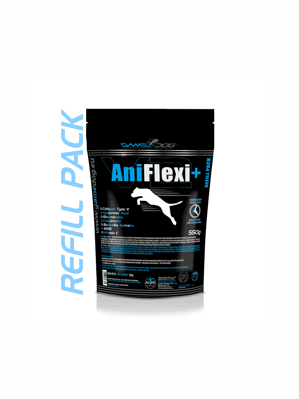 GAME DOG AniFlexi+ V2 550g Refill Pack