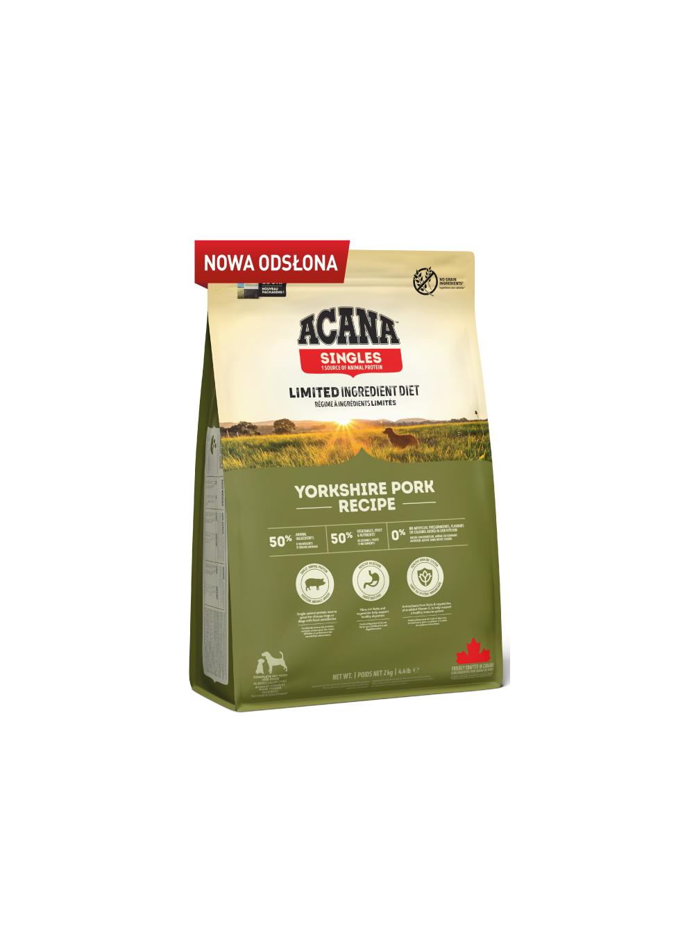 ACANA Singles Yorkshire Pork 2kg