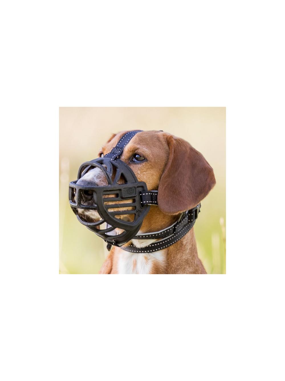 TRIXIE Kaganiec Muzzle Flex, silikonowy, M, czarny
