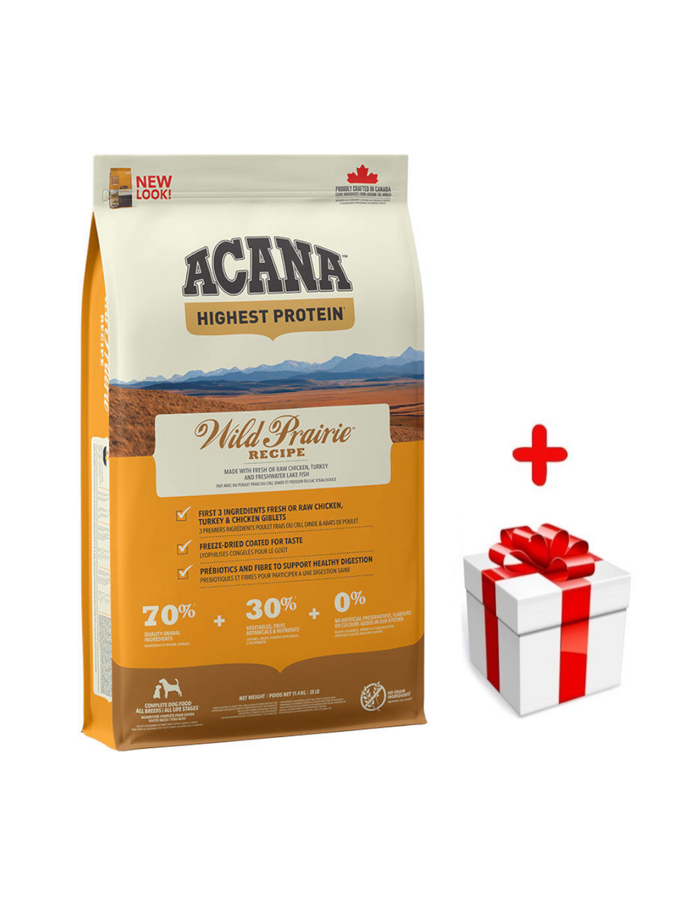 ACANA Regionals Wild Prairie Dog 11,4kg + niespodzianka dla psa GRATIS!