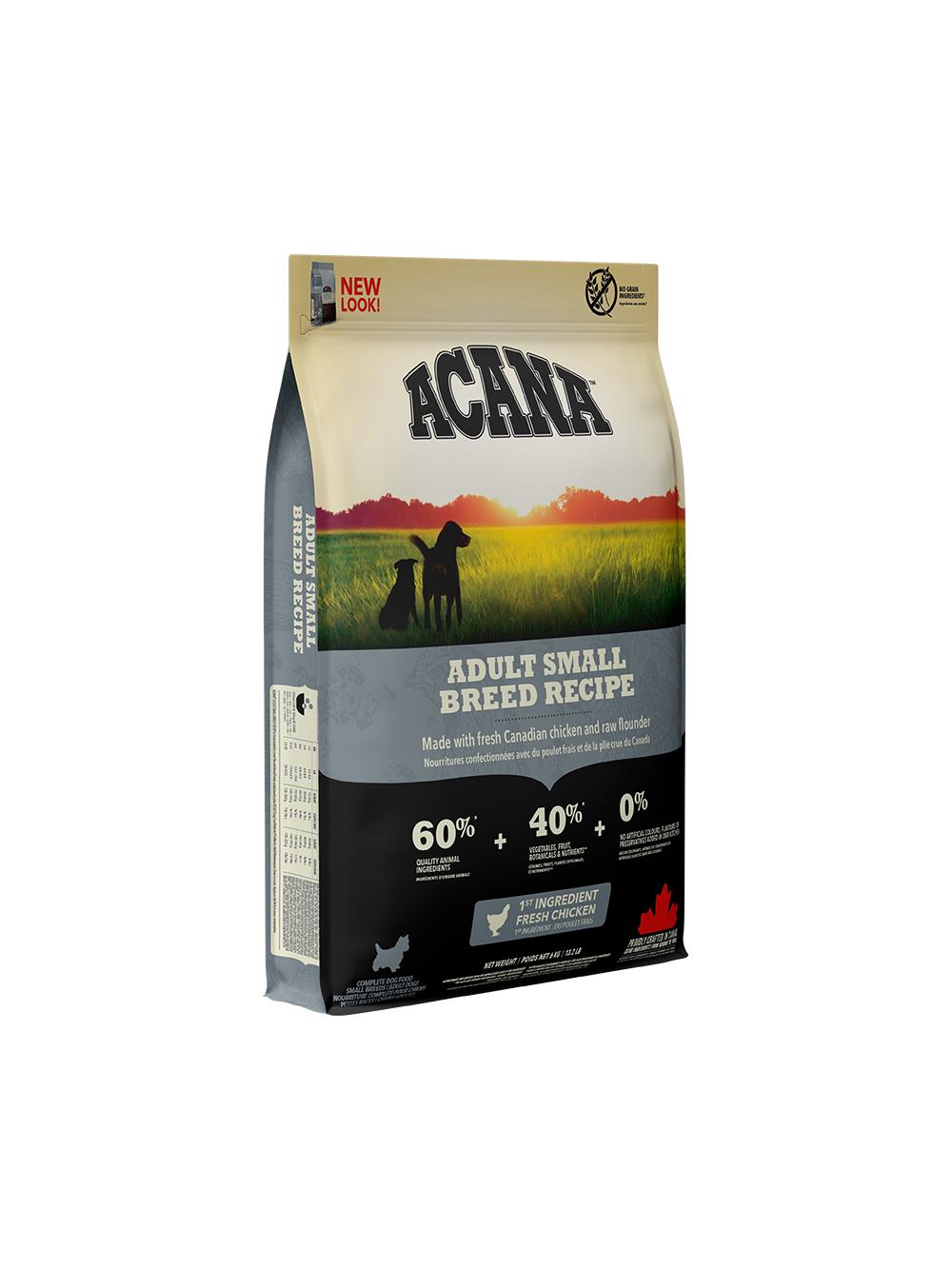 ACANA  Adult Small Breed 6kg + niespodzianka dla psa GRATIS!