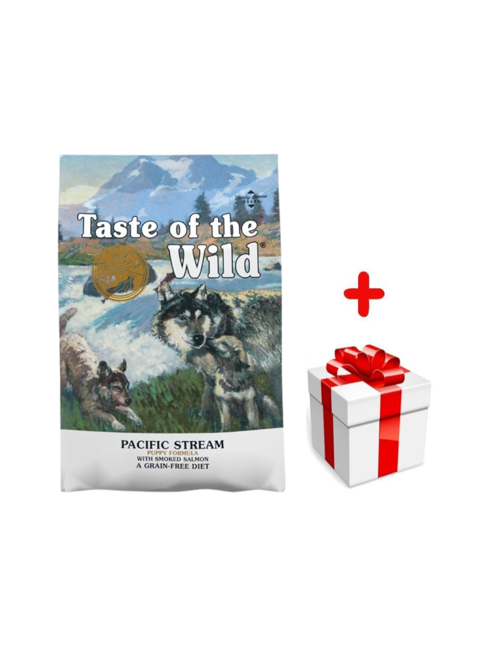 TASTE OF THE WILD Pacific Stream Puppy 12,2kg + niespodzianka dla psa GRATIS!