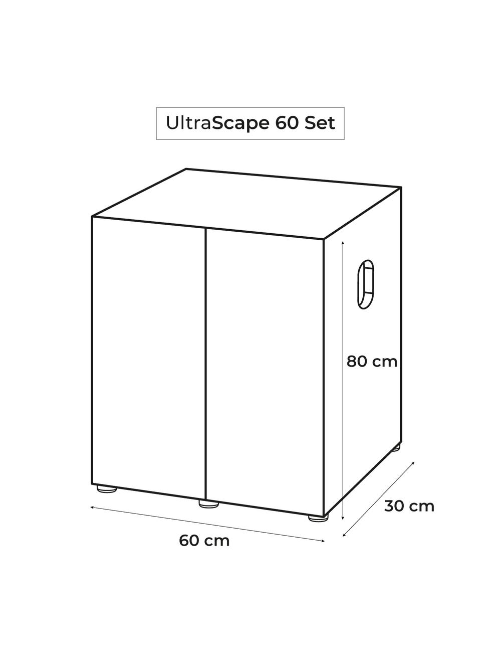 AQUAEL Szafka ULTRASCAPE 60 snow