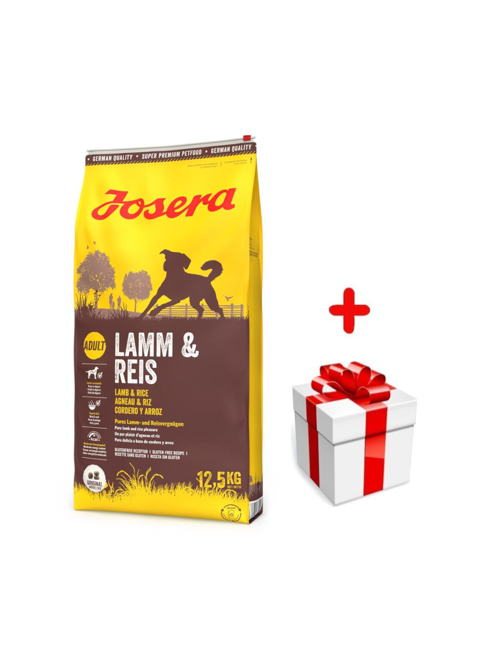 JOSERA Lamb & Rice 12,5kg + niespodzianka dla psa GRATIS!