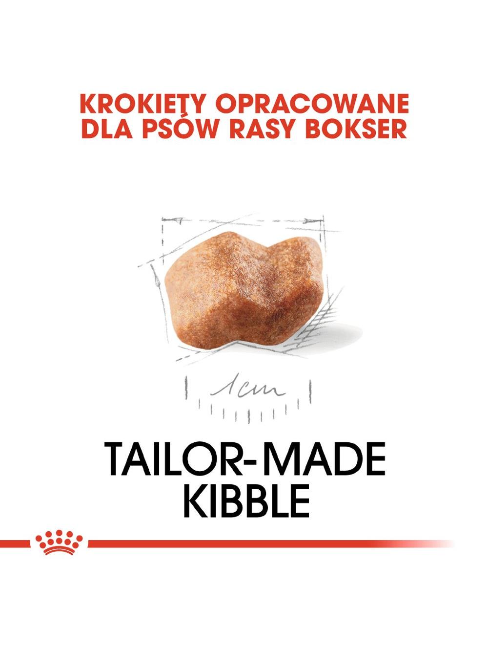 ROYAL CANIN Boxer Puppy 12kg karma sucha dla szczeniąt do 15 miesiąca, rasy bokser / Opakowanie uszkodzone (3804,4549,4551,4546,4548,3818,9399) !!!