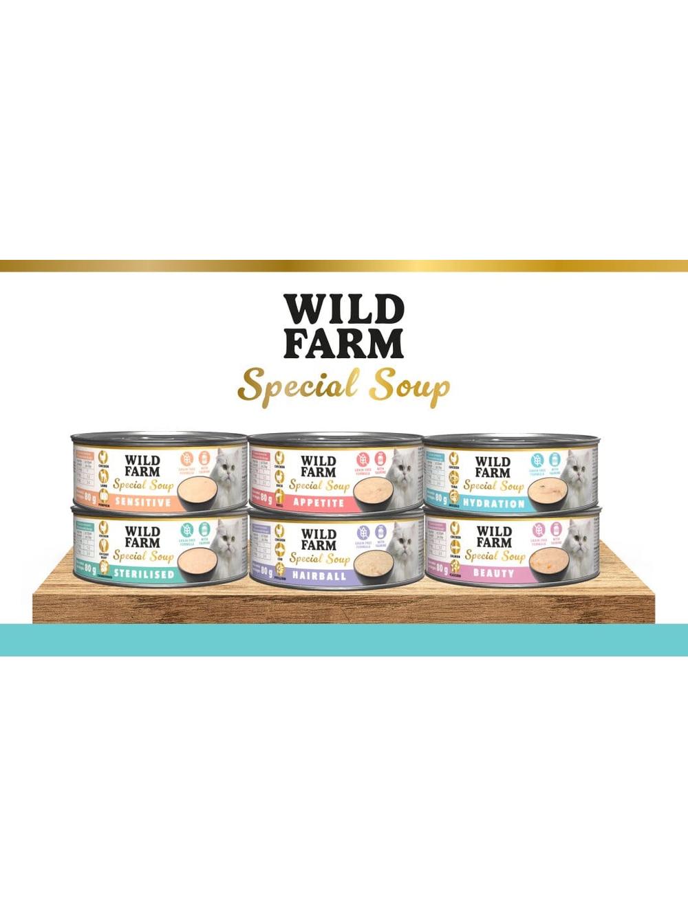 WILD FARM Special Soup 80g Hydration – aromatyczna zupka - wsparcie prawidłowego nawodnienia