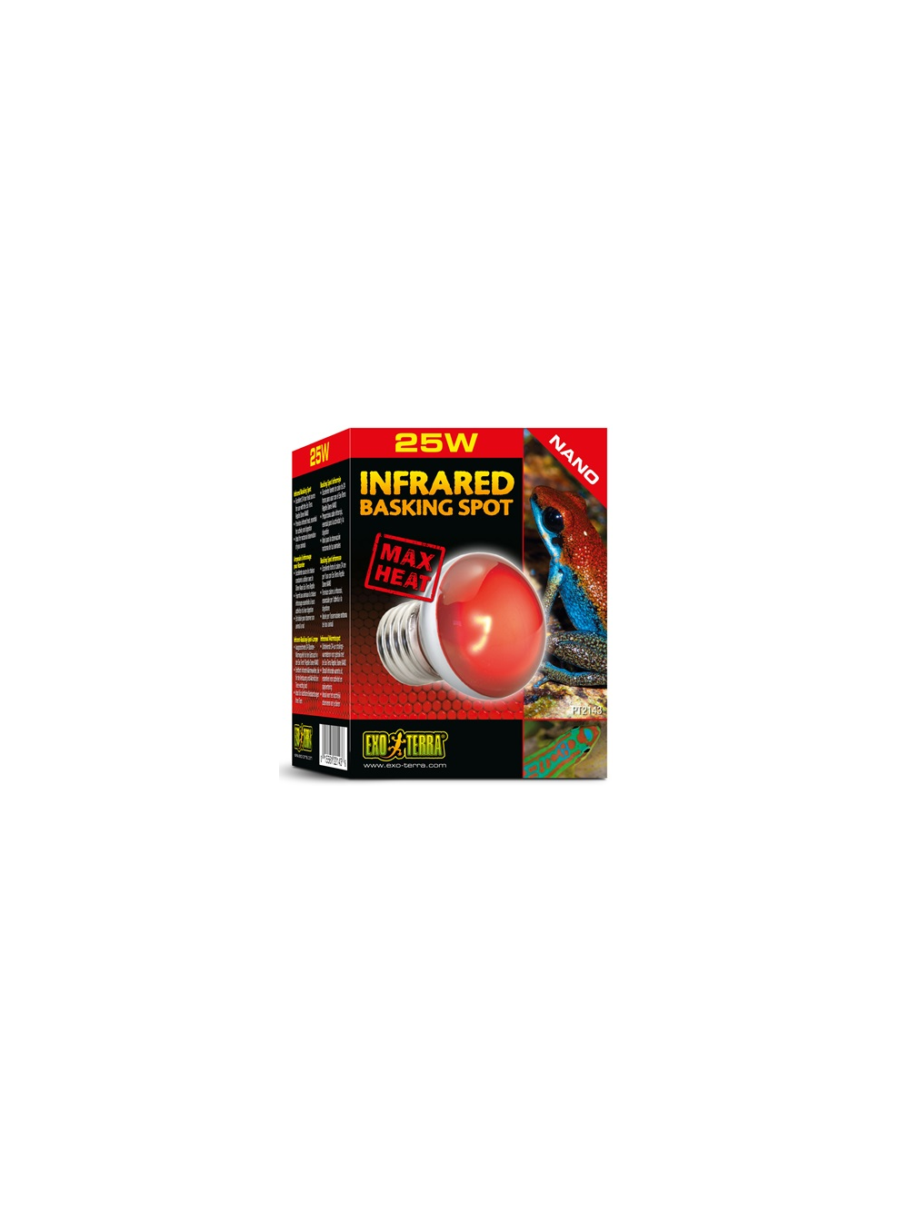 EXO TERRA Żarówka Infrared Basking Spot, NANO, 25W