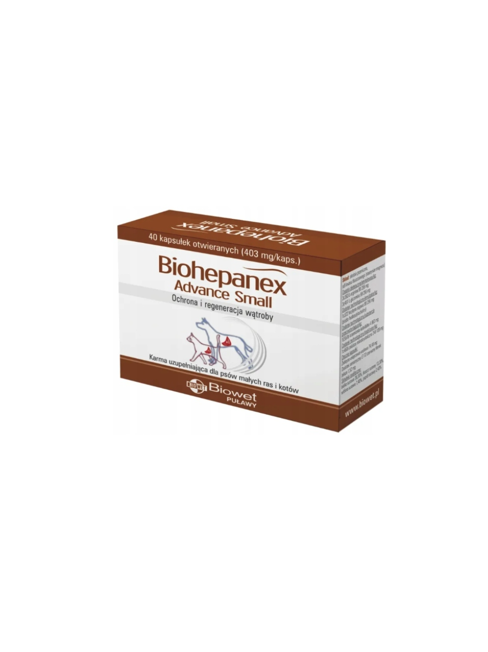 Biohepanex Advance Small 40 kaps.
