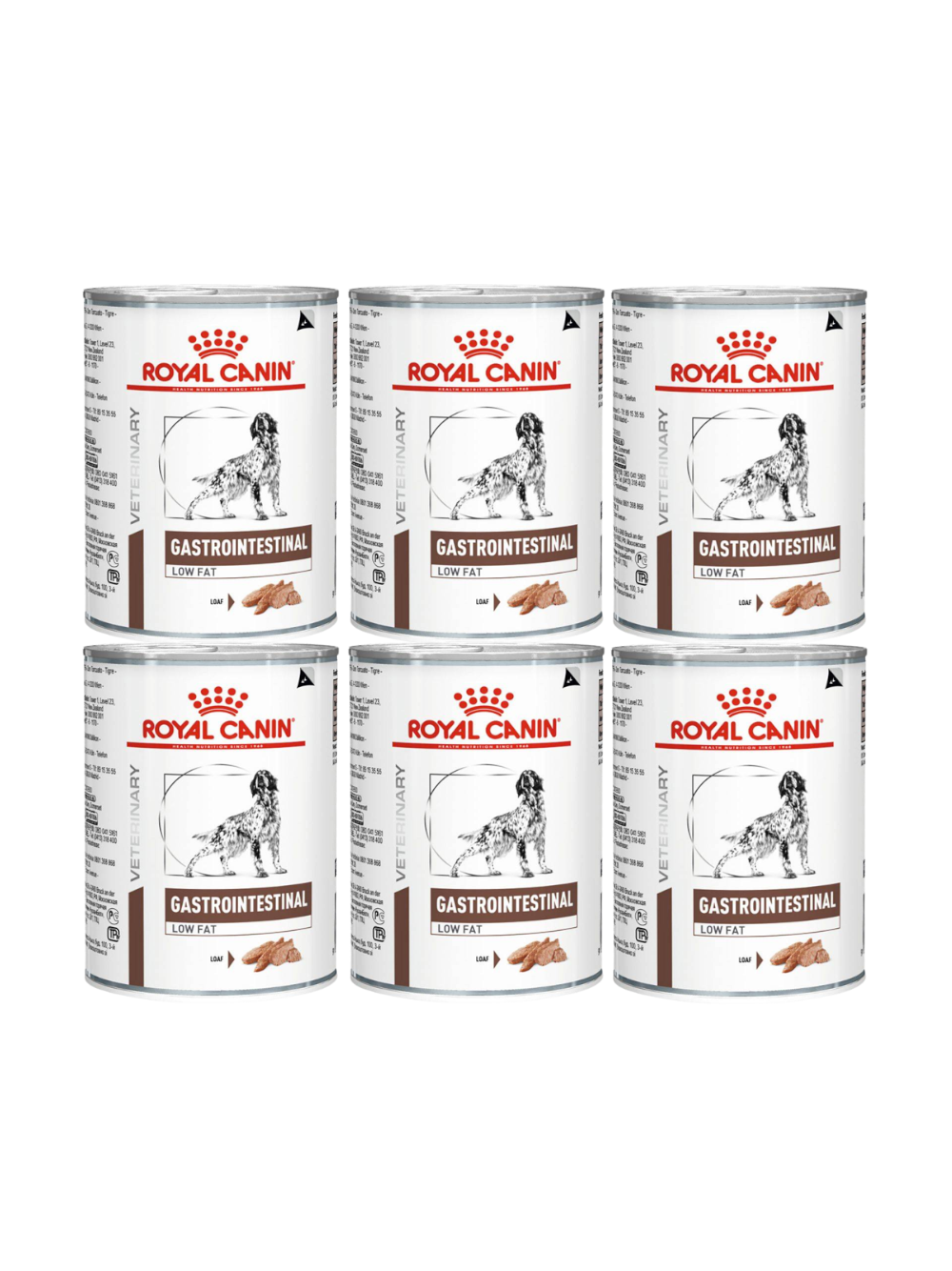 ROYAL CANIN Gastro Intestinal Low Fat LF22 6x420g puszka