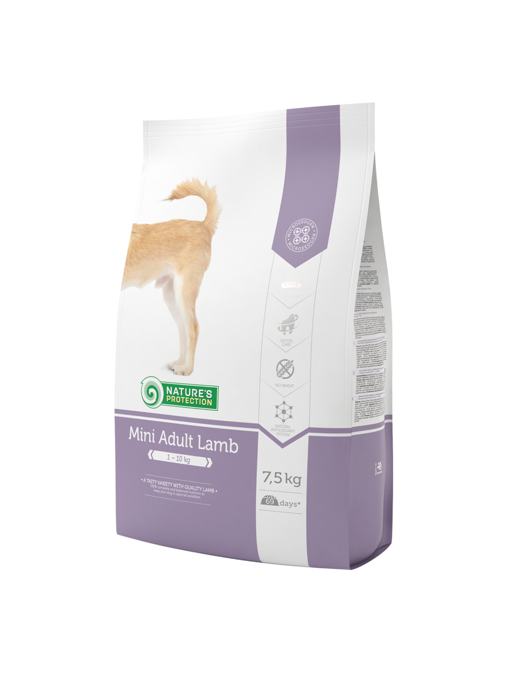 NATURES PROTECTION Mini Adult Lamb 7,5kg