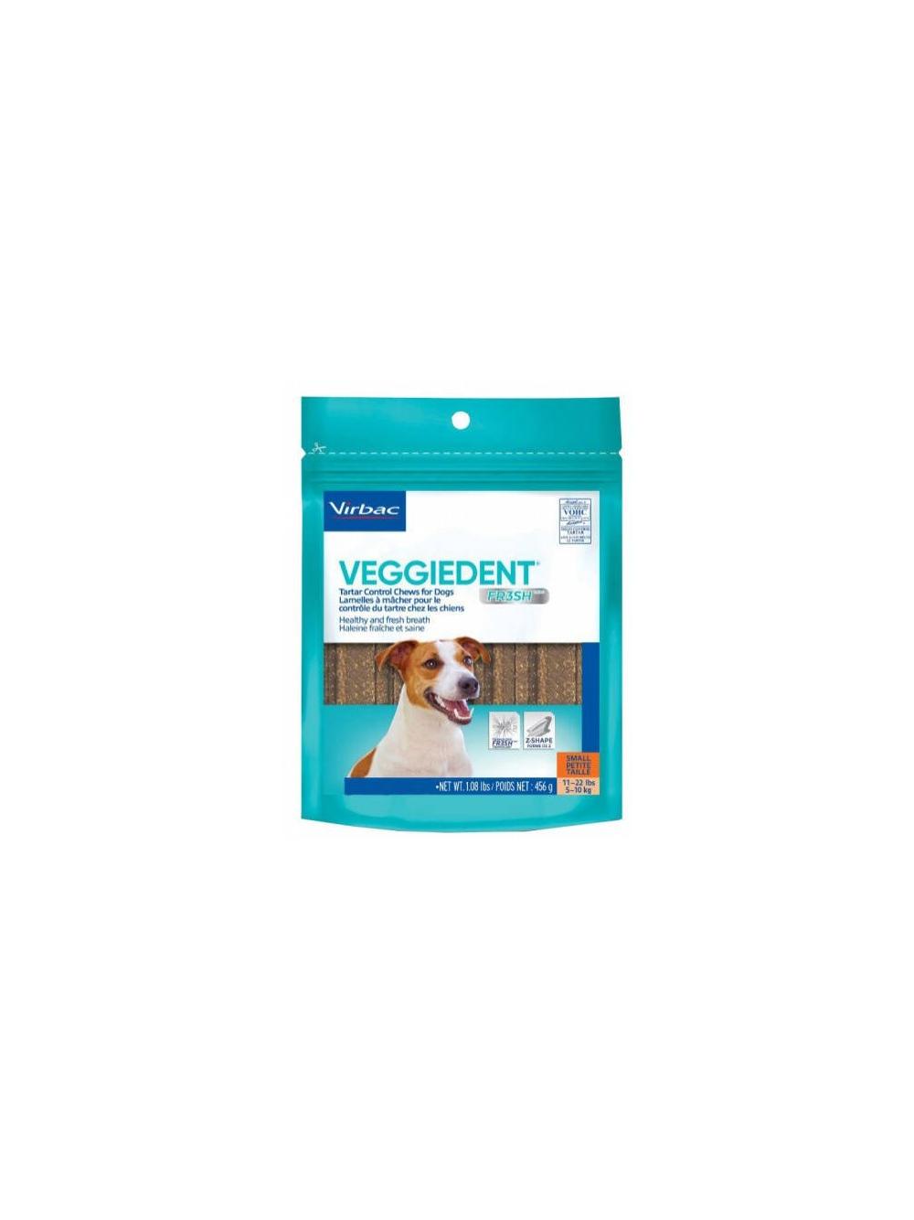 Virbac Veggiedent Fresh Gryzak S (5-10kg) 15sztuk
