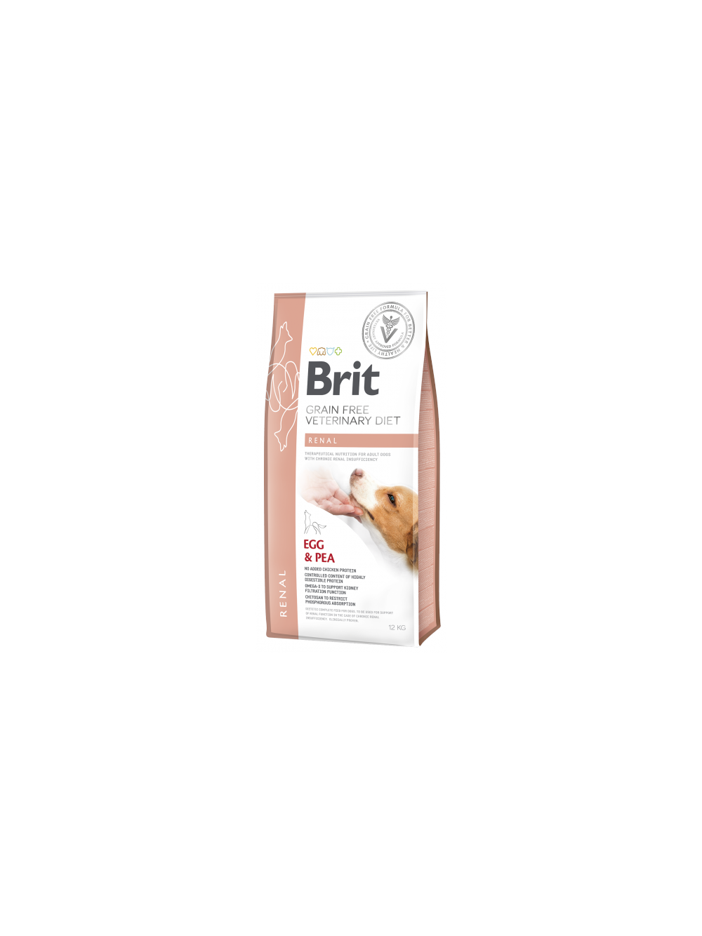 Brit gf veterinary diets dog Renal 12kg